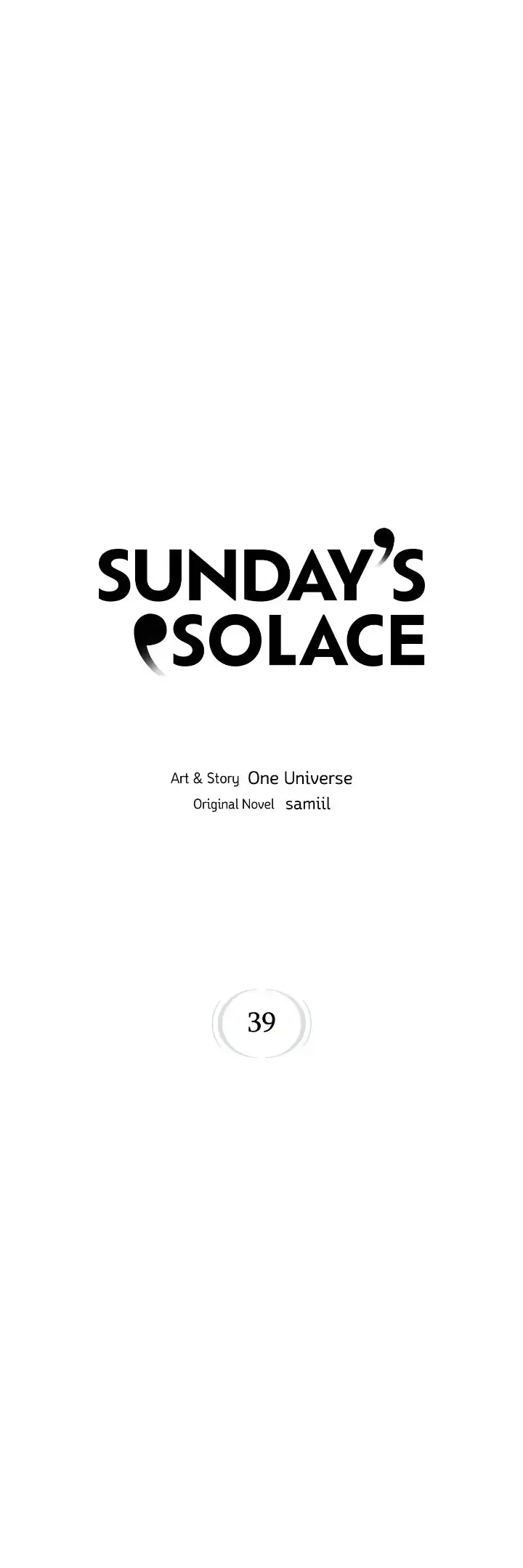 Sunday’s Solace Chapter 39 page 1 - 