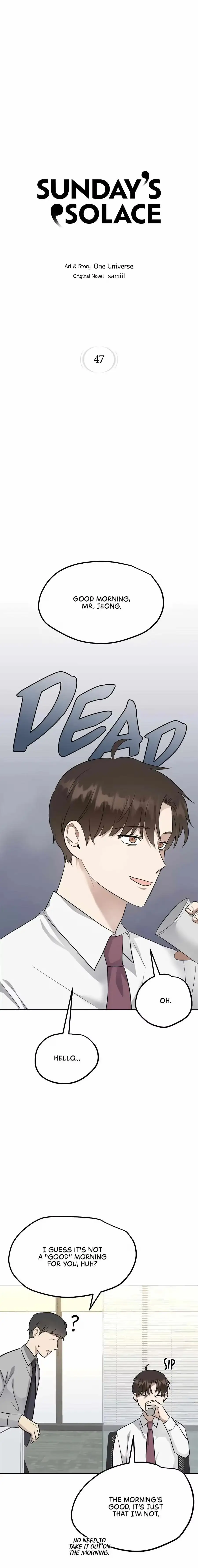 Sunday’s Solace Chapter 47 page 1 - 
