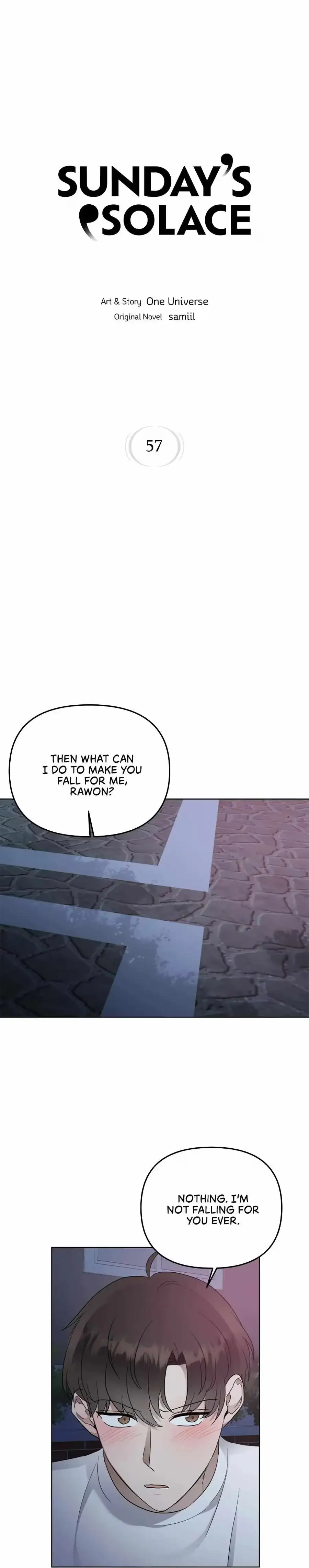 Sunday’s Solace Chapter 57 page 1 - 