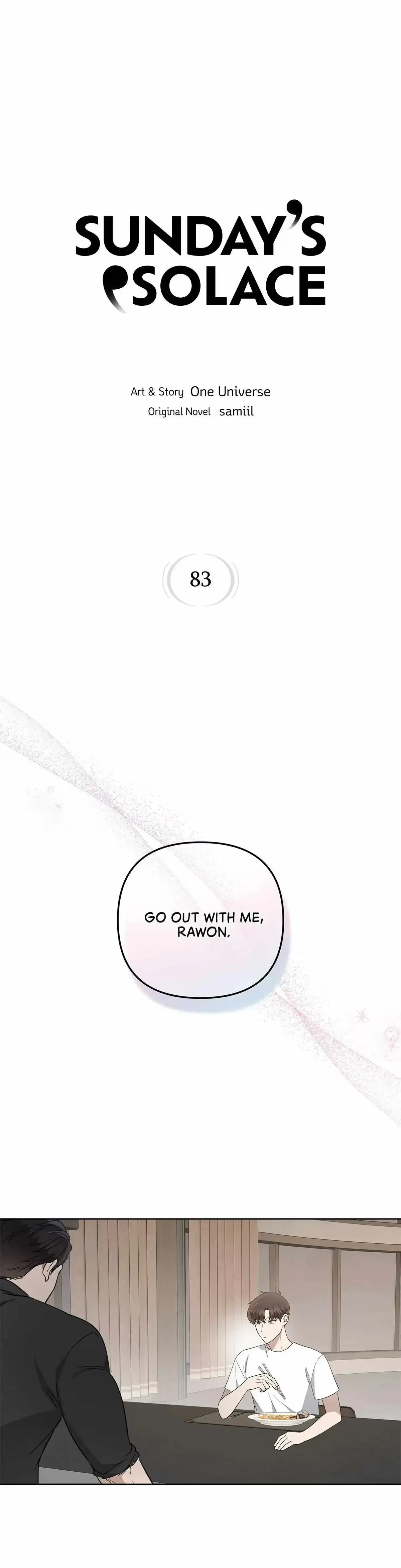 Sunday’s Solace Chapter 83 page 1 - 
