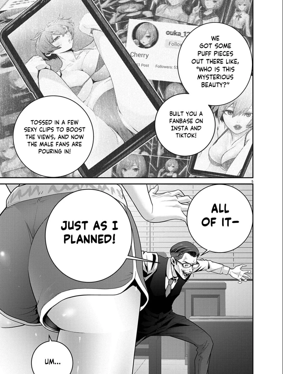 Super Ball Girls Chapter 49 page 9 - 