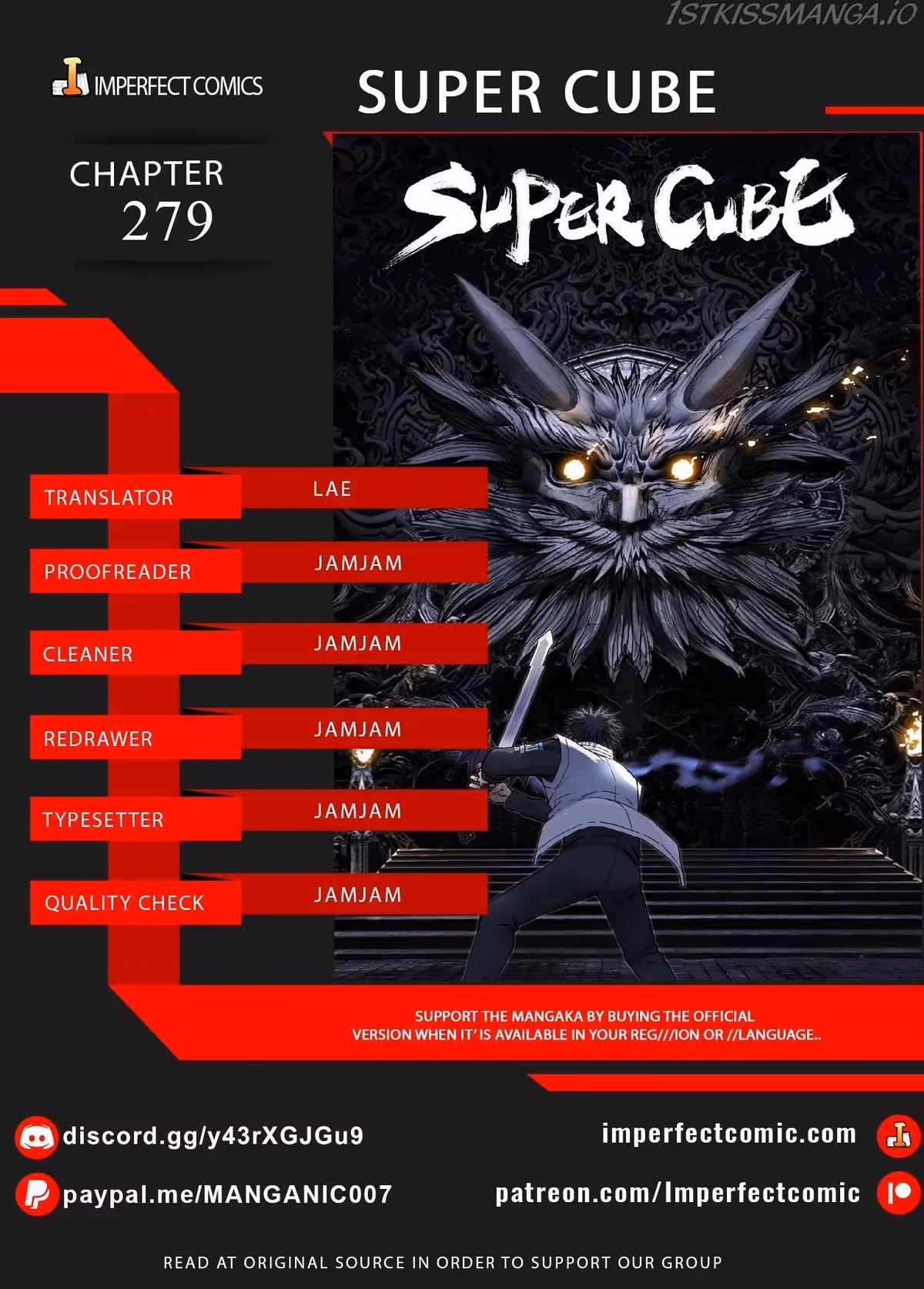Super Cube Chapter 279 page 1 - 