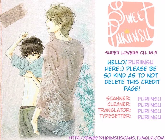 Super Lovers Chapter 18.5 page 1 - 