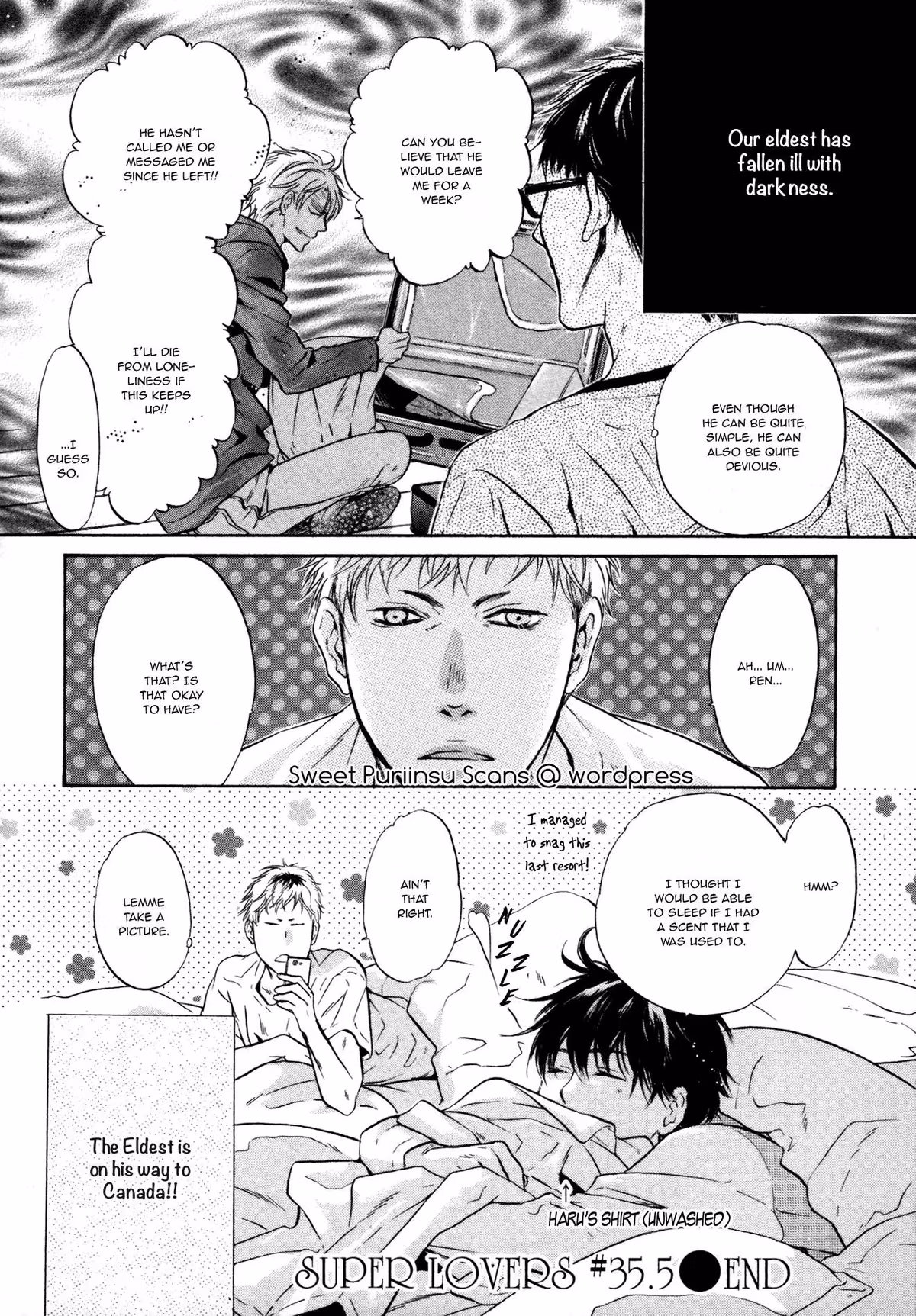 Super Lovers Chapter 35.5 page 4 - 