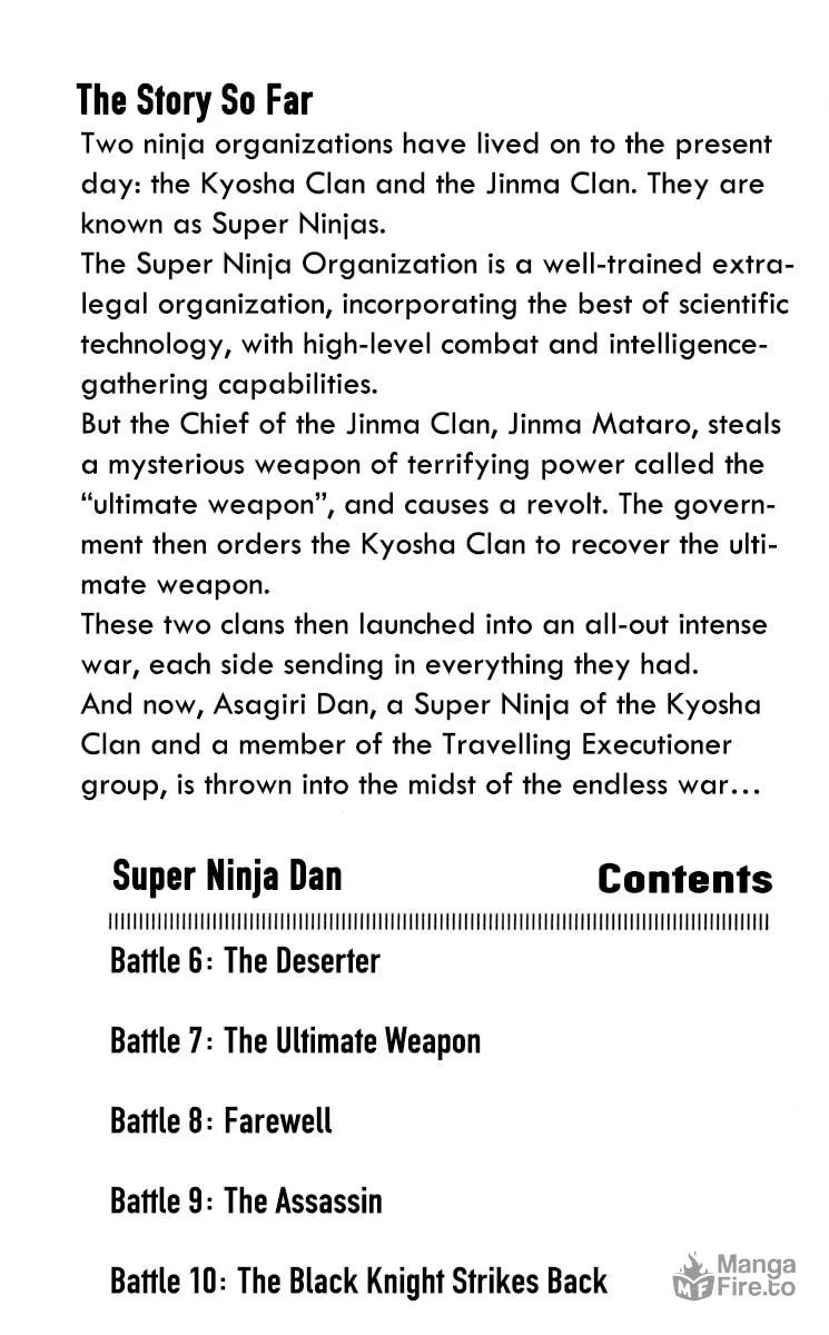 Super Ninja Dan Chapter 6 page 9 - 