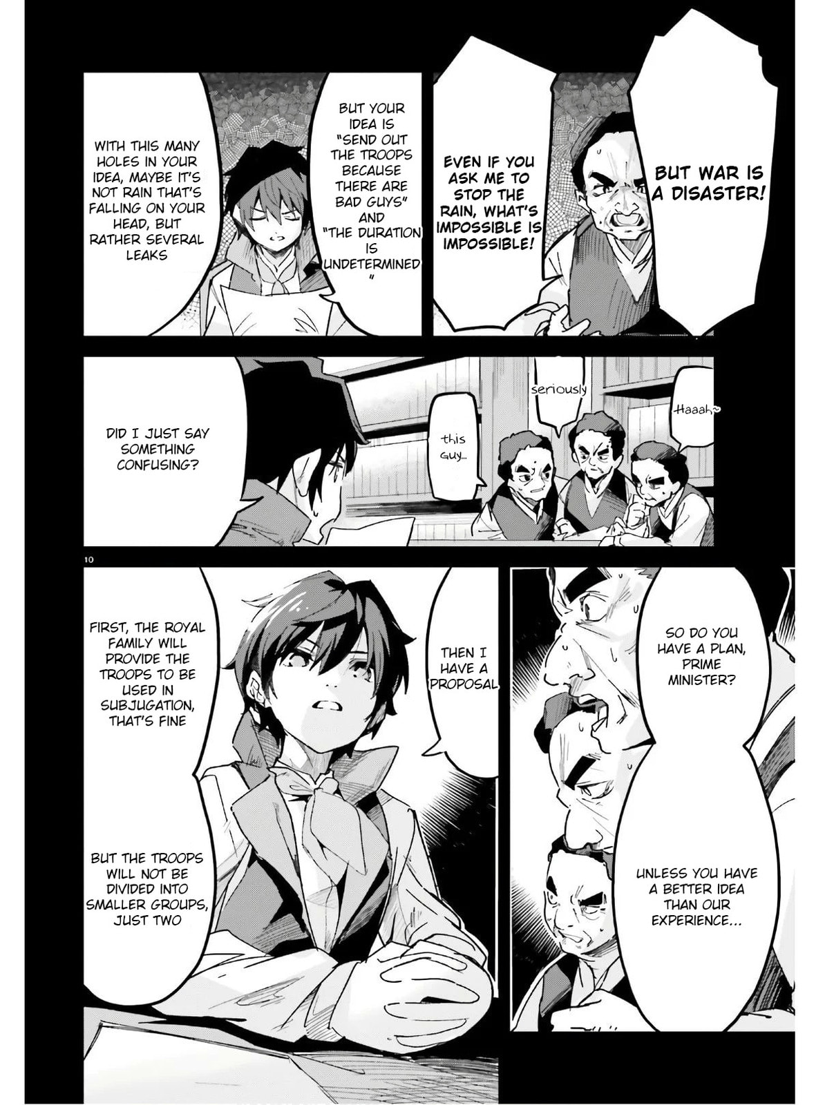 Survival Strategy Thinking with Game Theory for Save the Weak Chapter 14 page 11 - 