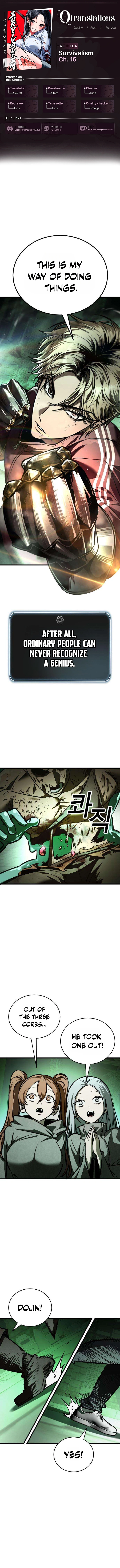 Survival Supremacy Chapter 16 page 1 - 