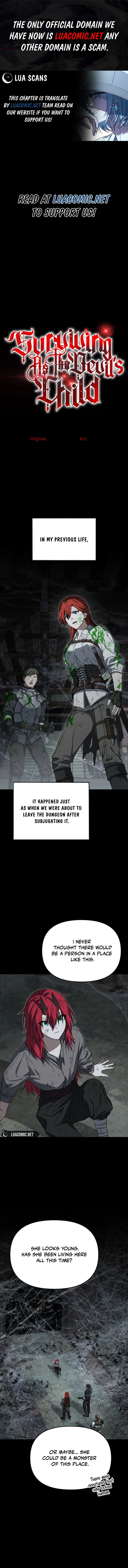 Surviving as the Devil's Child Chapter 69 page 1 - 