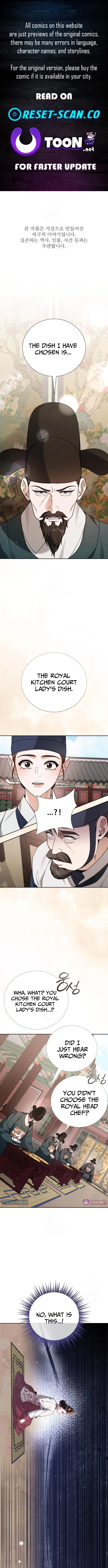 Surviving as the Tyrant King’s Chef Chapter 13 page 1 - 