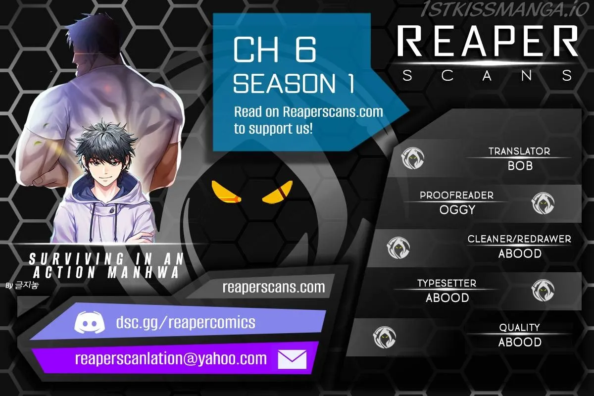 Surviving in an Action Manhwa Chapter 6 page 1 - 