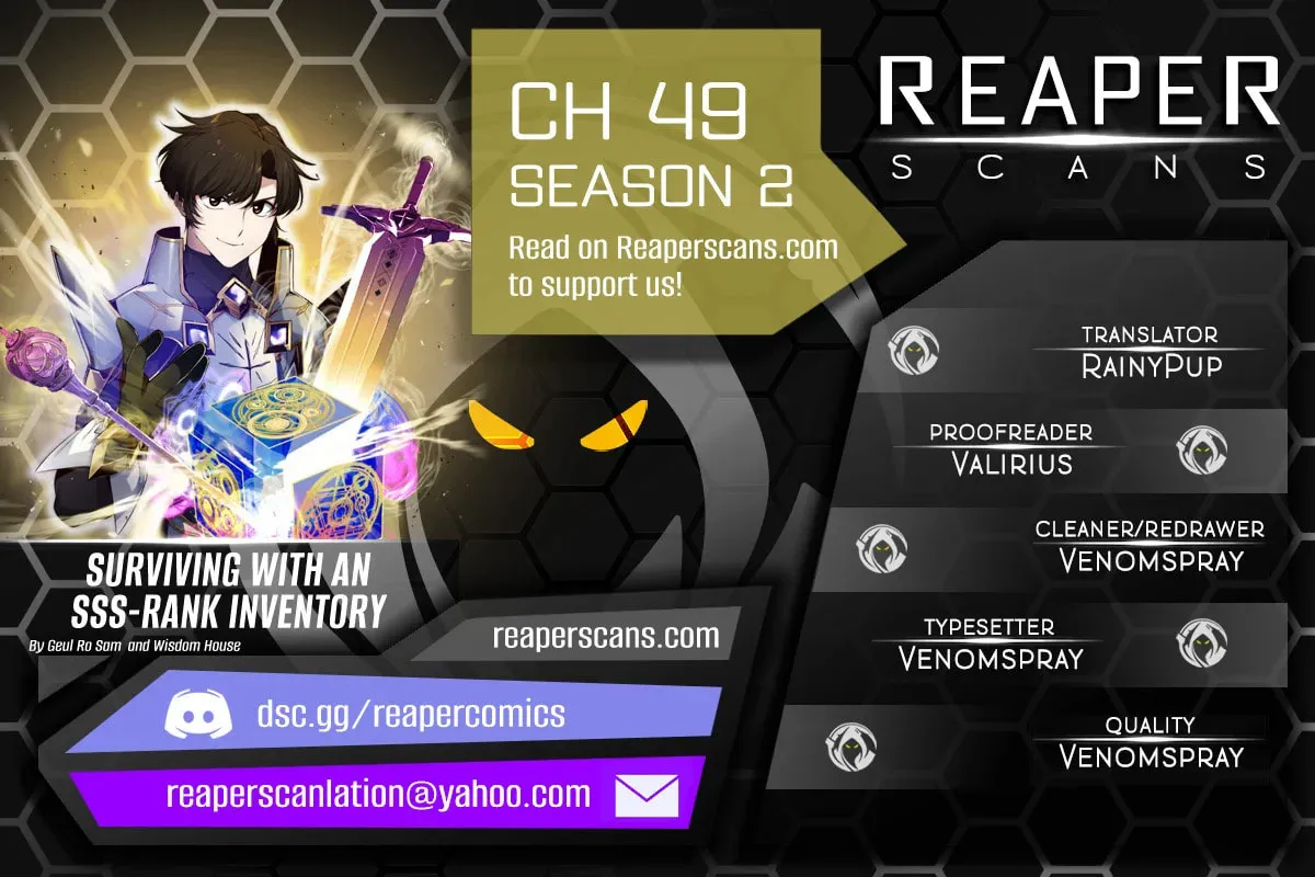 Surviving With an SSS-Rank Inventory Chapter 49 page 1 - 