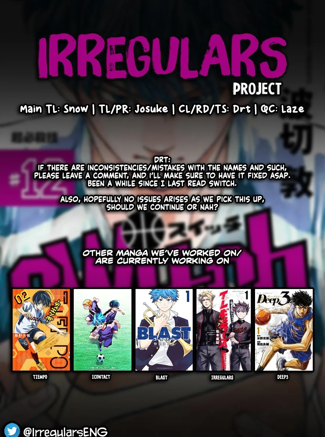 Switch Chapter 113 page 19 - 