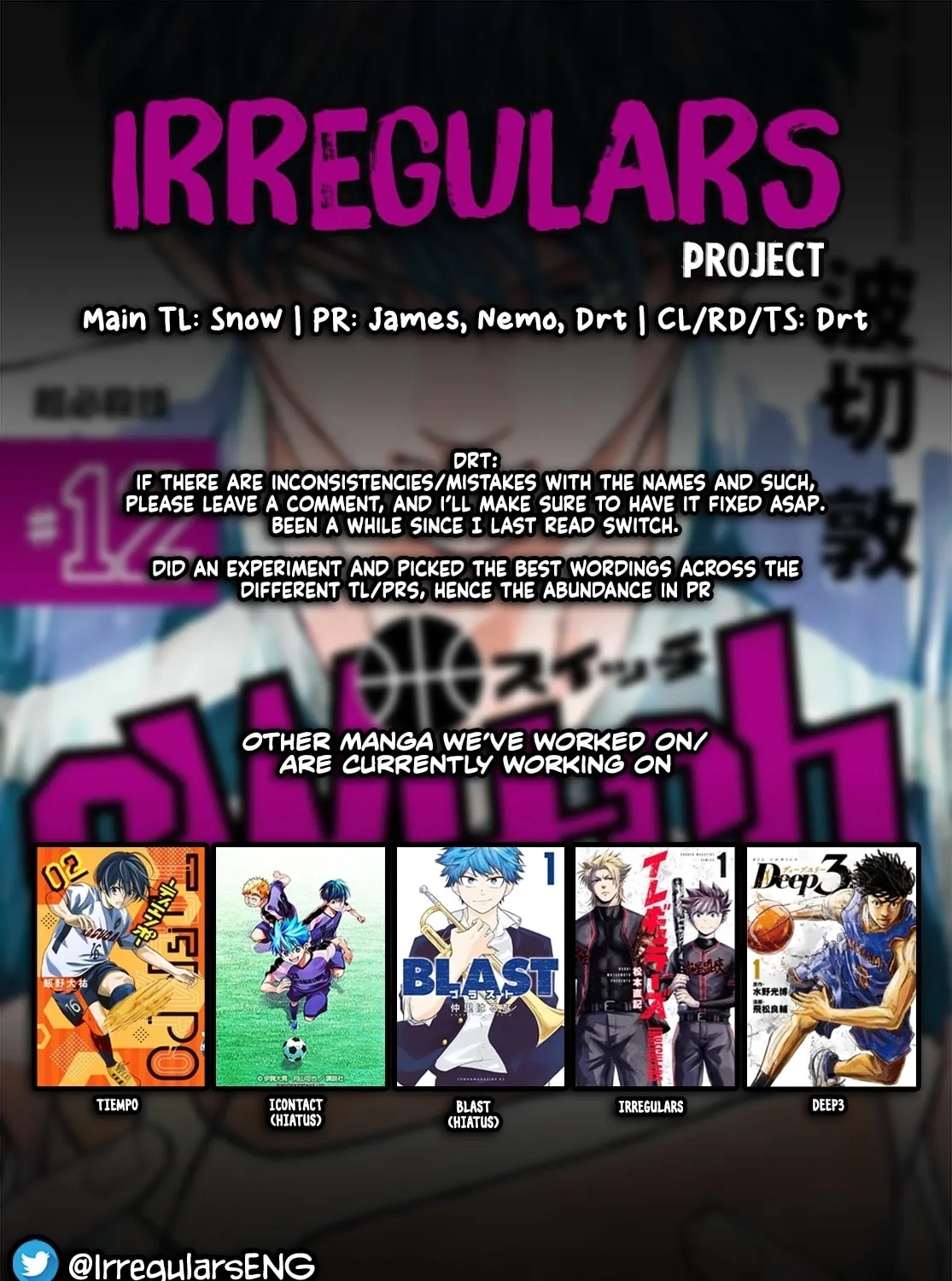 Switch Chapter 114 page 19 - 