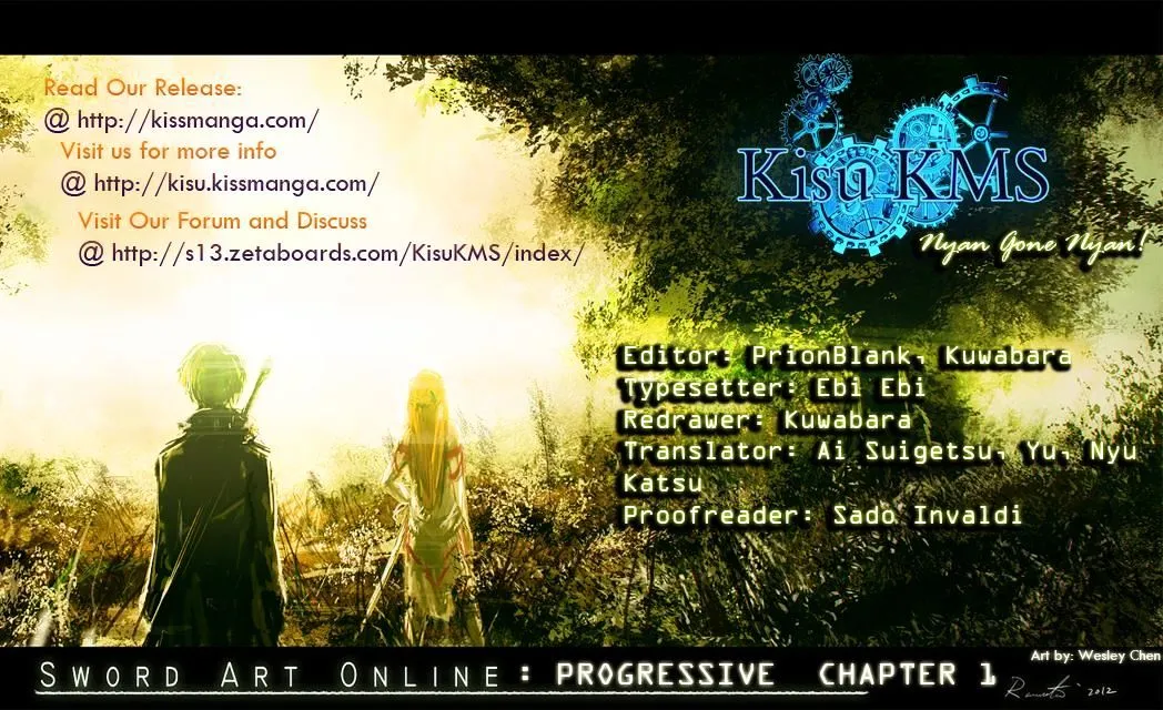 Sword Art Online - Progressive Chapter 1 page 1 - 