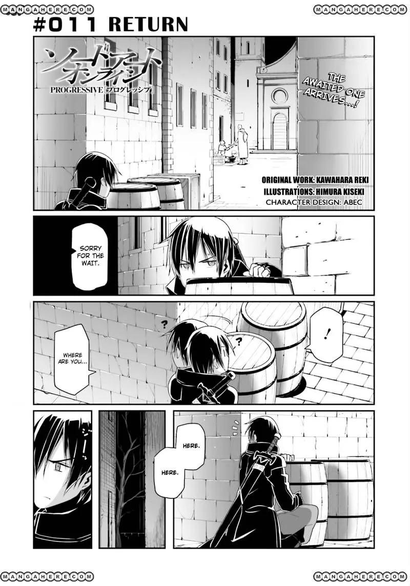 Sword Art Online - Progressive Chapter 11 page 3 - 
