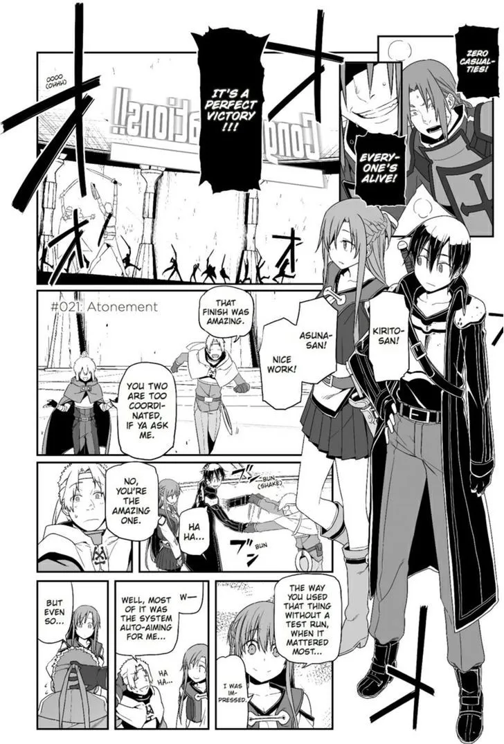 Sword Art Online - Progressive Chapter 21 page 1 - 