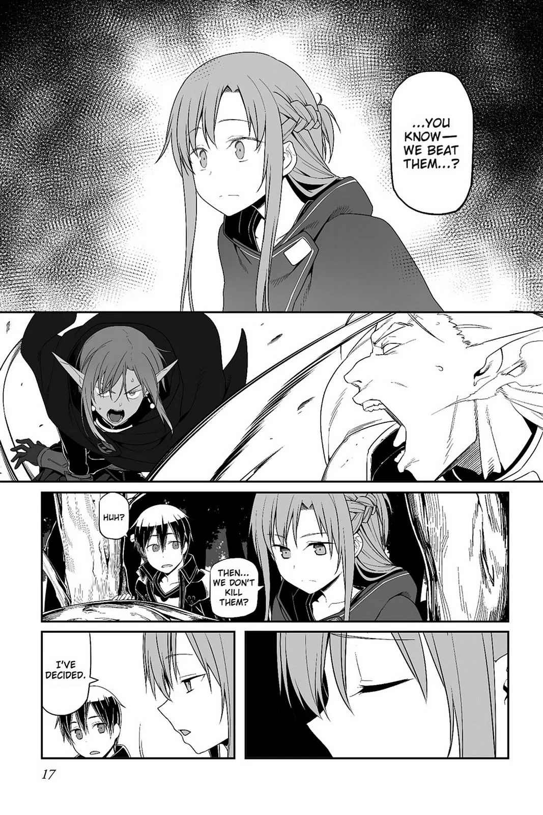 Sword Art Online - Progressive Chapter 22 page 17 - 