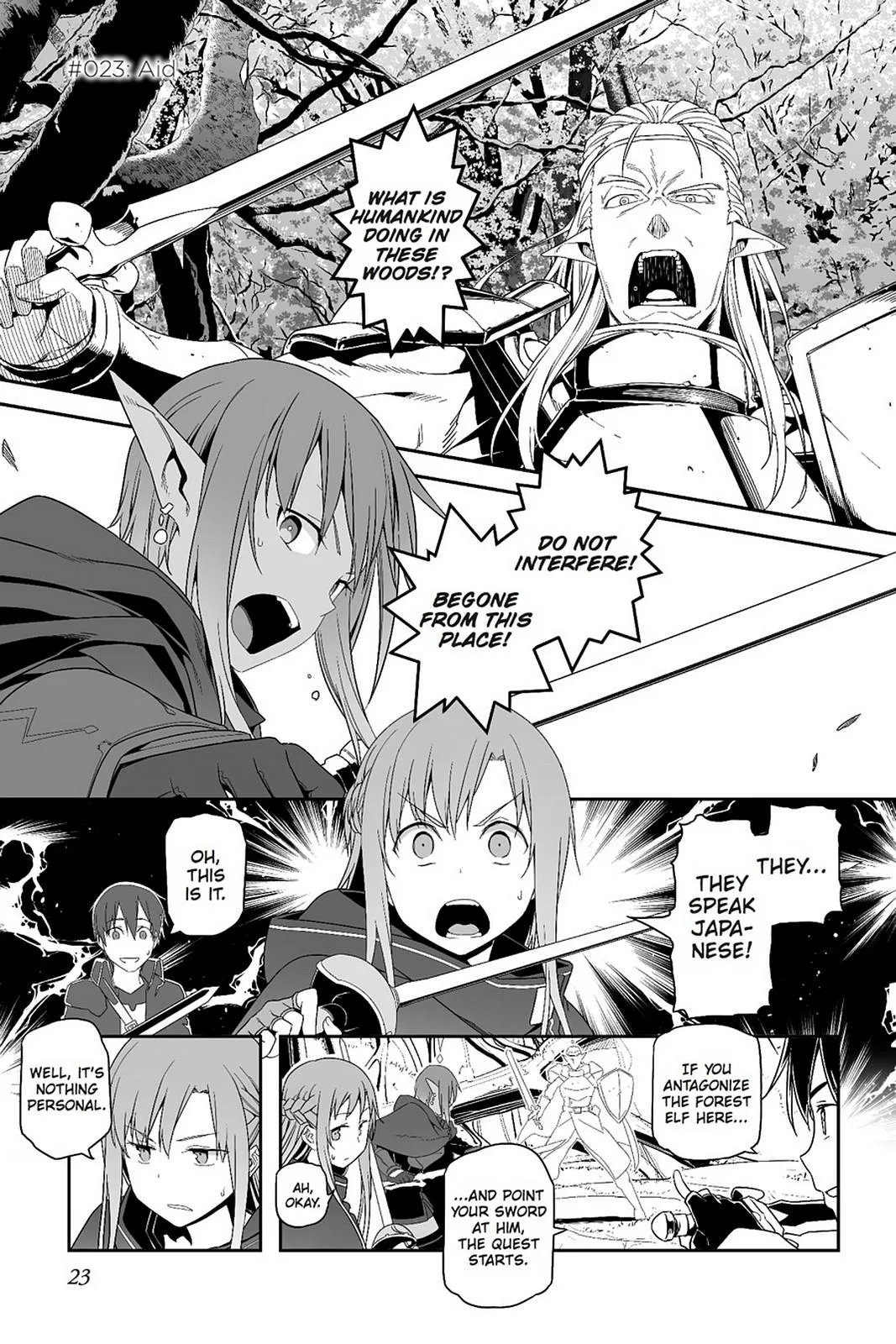 Sword Art Online - Progressive Chapter 23 page 1 - 