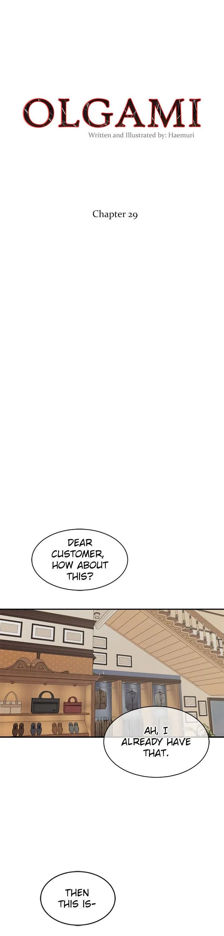 Olgami Chapter 29 page 1 - 