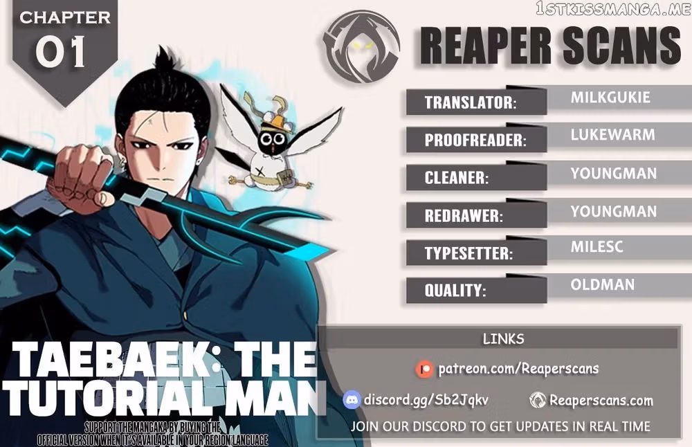 Taebaek: The Tutorial Man Chapter 1 page 1 - 