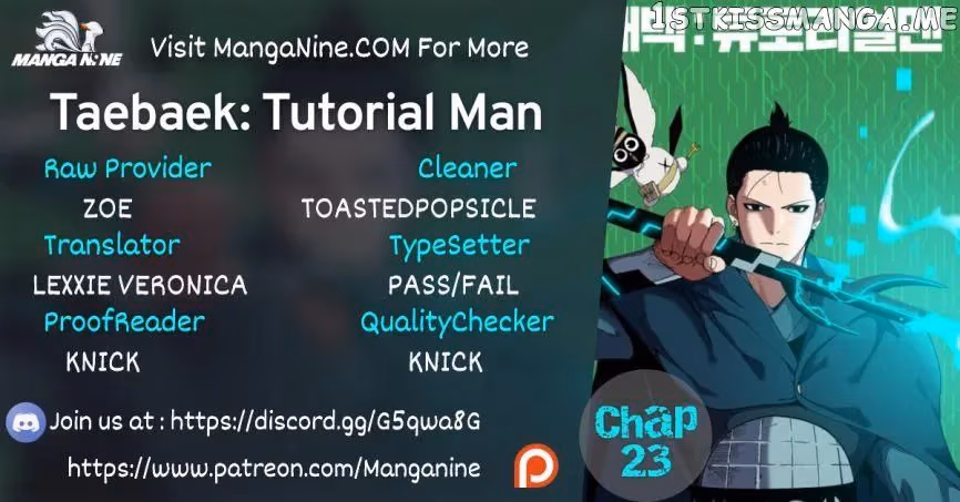 Taebaek: The Tutorial Man Chapter 23 page 1 - 