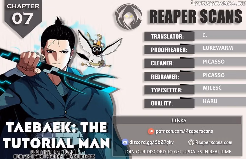 Taebaek: The Tutorial Man Chapter 7 page 1 - 