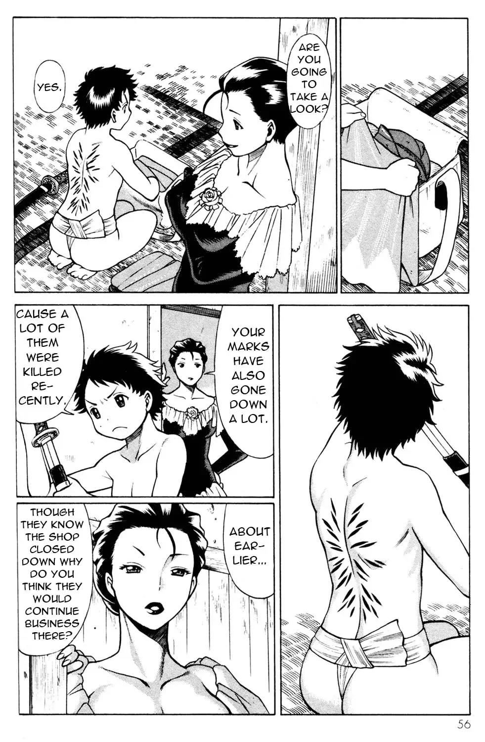 Tale of the Hakodate Youjin Outlaws - Himegami Chapter 10 page 14 - 