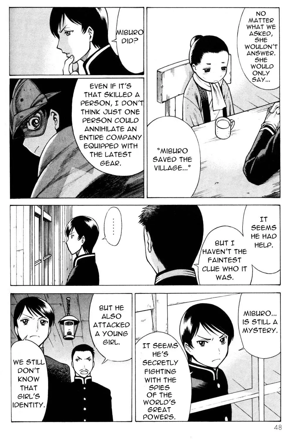 Tale of the Hakodate Youjin Outlaws - Himegami Chapter 10 page 6 - 