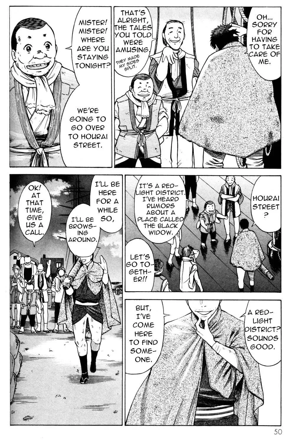 Tale of the Hakodate Youjin Outlaws - Himegami Chapter 10 page 8 - 