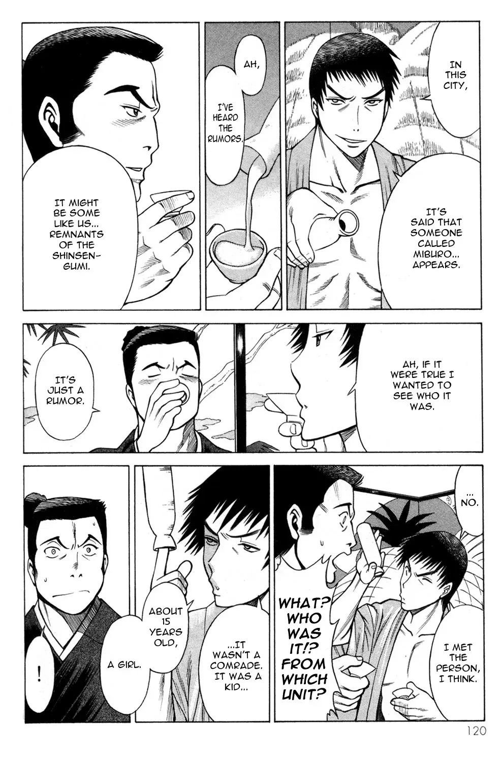 Tale of the Hakodate Youjin Outlaws - Himegami Chapter 11 page 32 - 