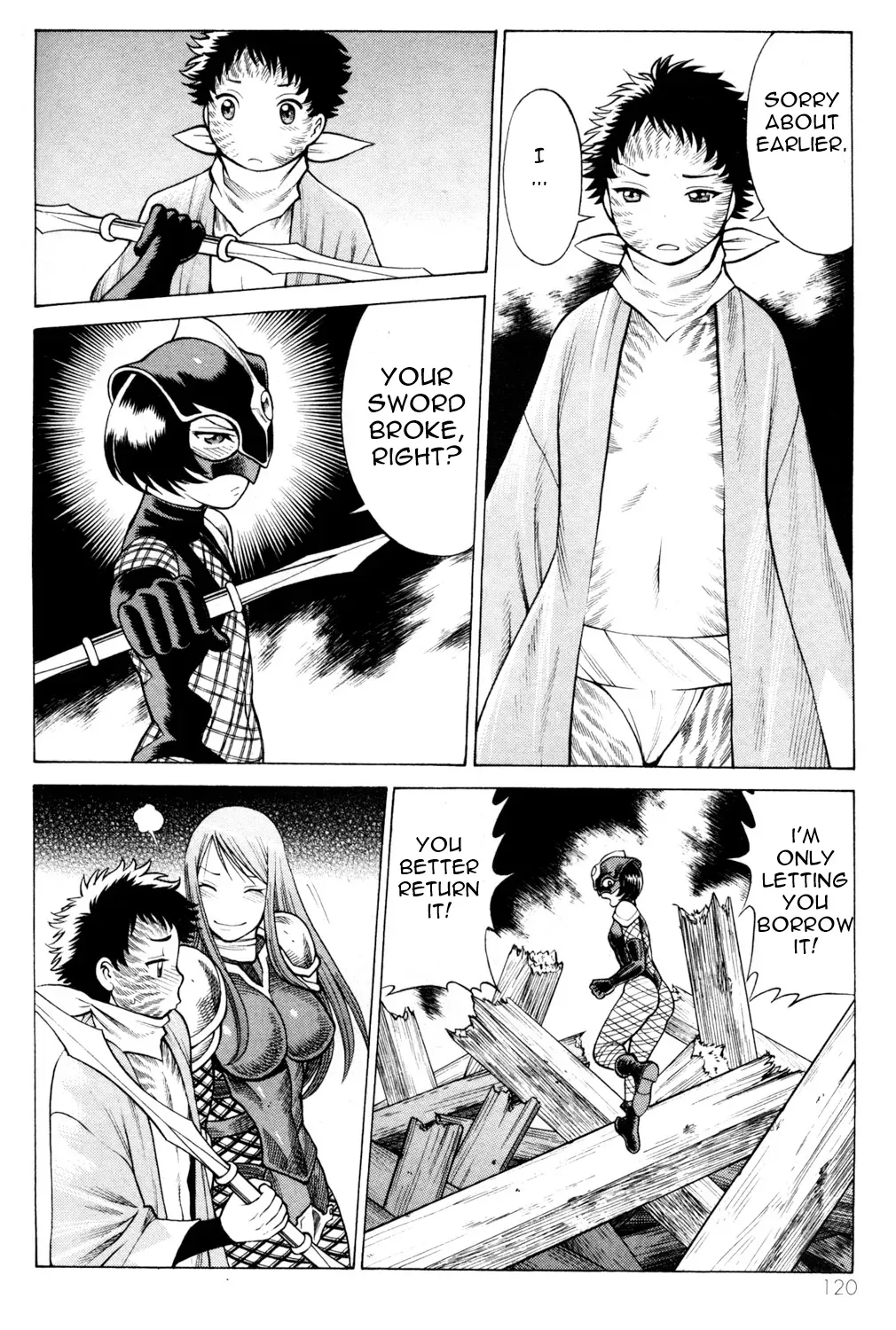 Tale of the Hakodate Youjin Outlaws - Himegami Chapter 15 page 42 - 