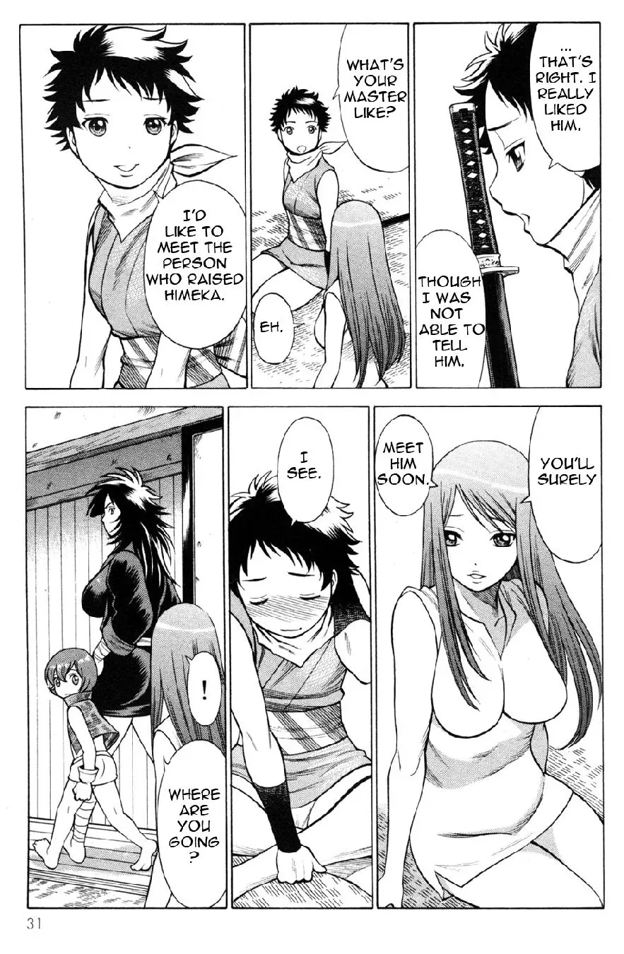 Tale of the Hakodate Youjin Outlaws - Himegami Chapter 17 page 33 - 