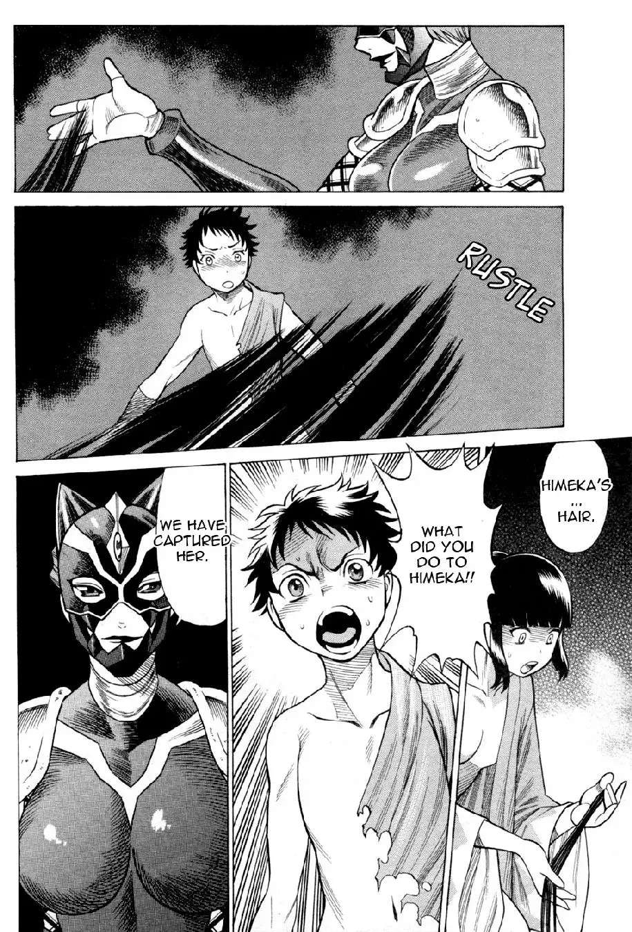 Tale of the Hakodate Youjin Outlaws - Himegami Chapter 18 page 36 - 