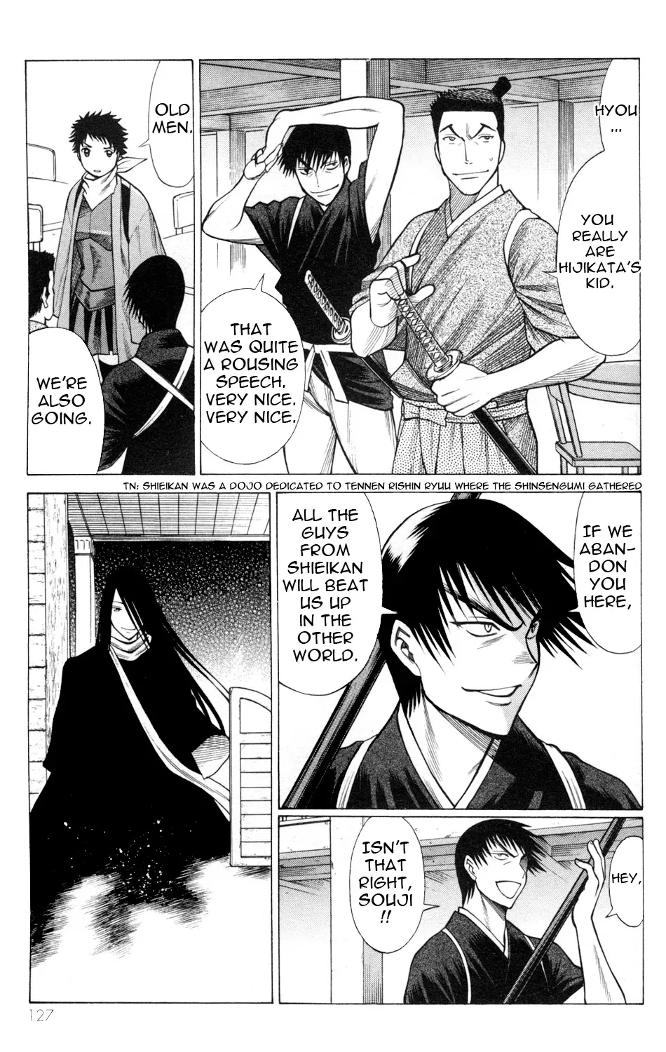 Tale of the Hakodate Youjin Outlaws - Himegami Chapter 19 page 33 - 