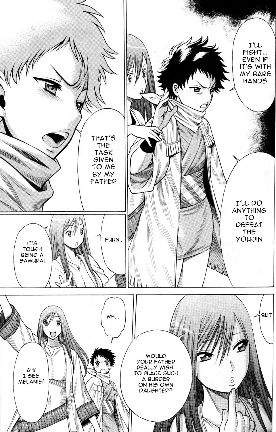 Tale of the Hakodate Youjin Outlaws - Himegami Chapter 4 page 15 - 