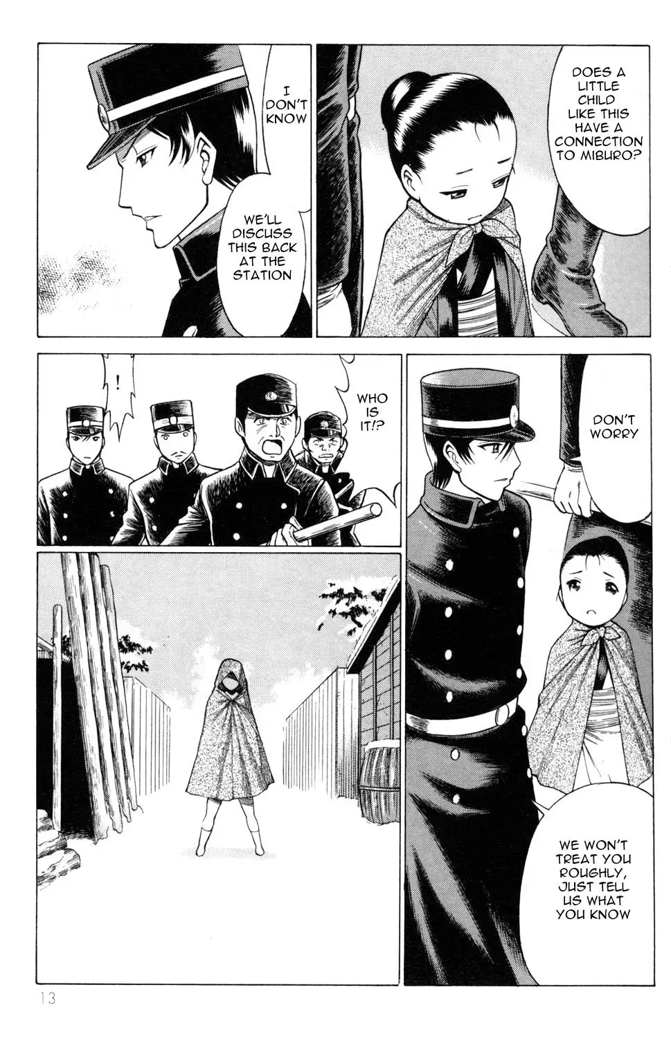 Tale of the Hakodate Youjin Outlaws - Himegami Chapter 5 page 15 - 
