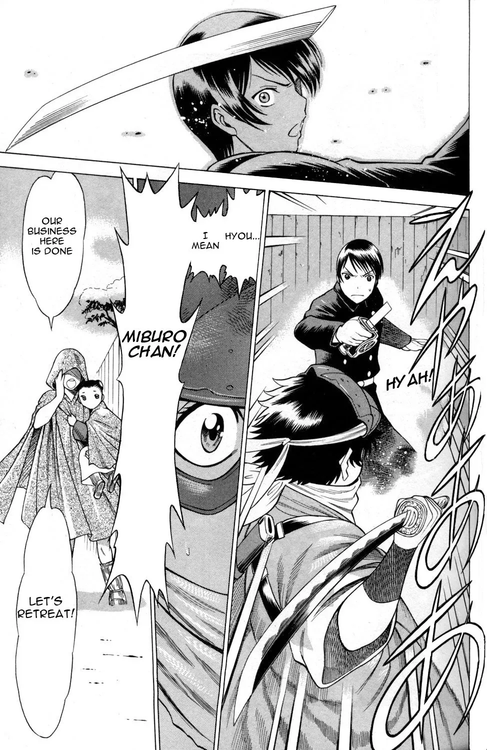 Tale of the Hakodate Youjin Outlaws - Himegami Chapter 5 page 27 - 