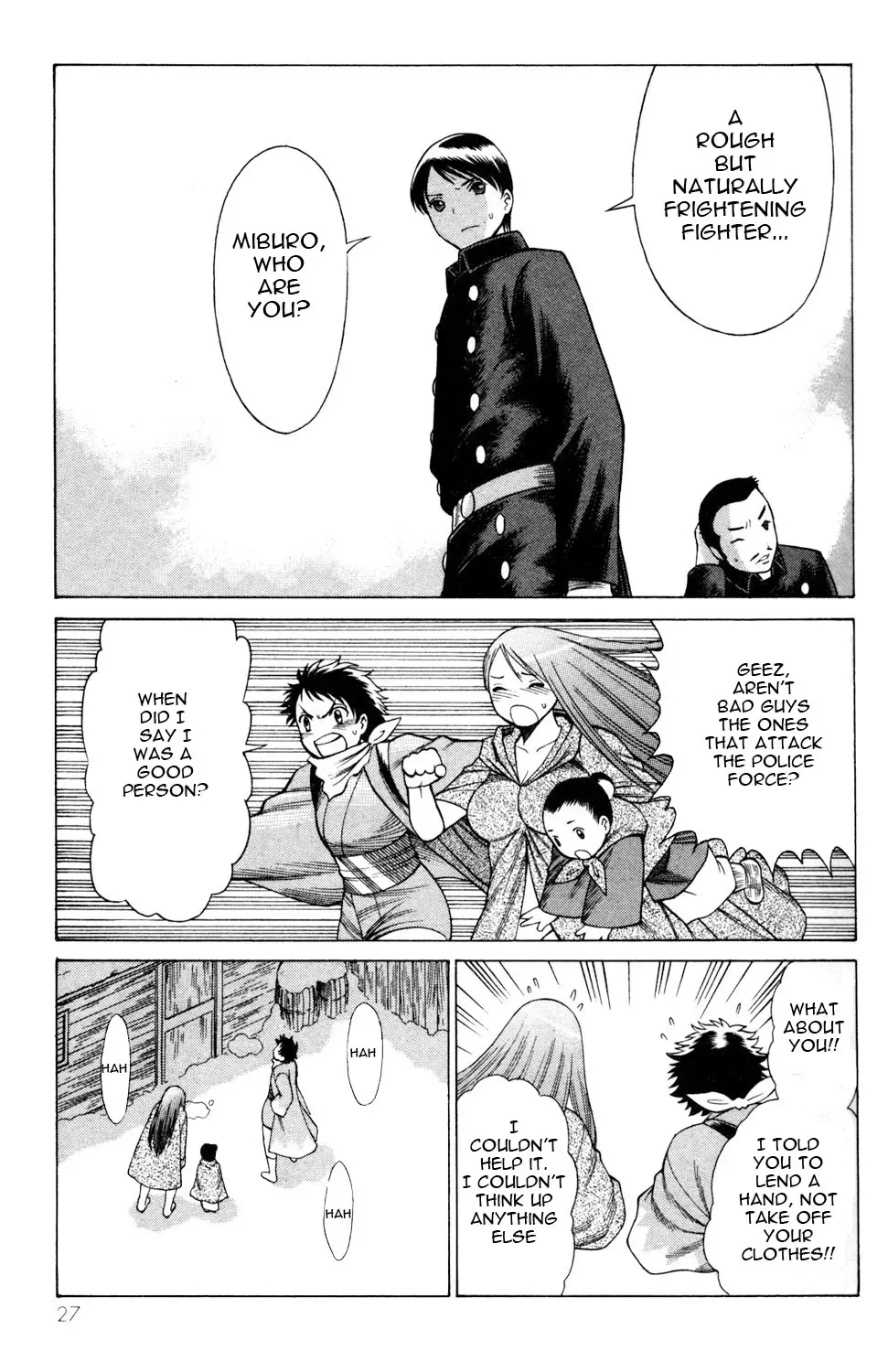 Tale of the Hakodate Youjin Outlaws - Himegami Chapter 5 page 29 - 