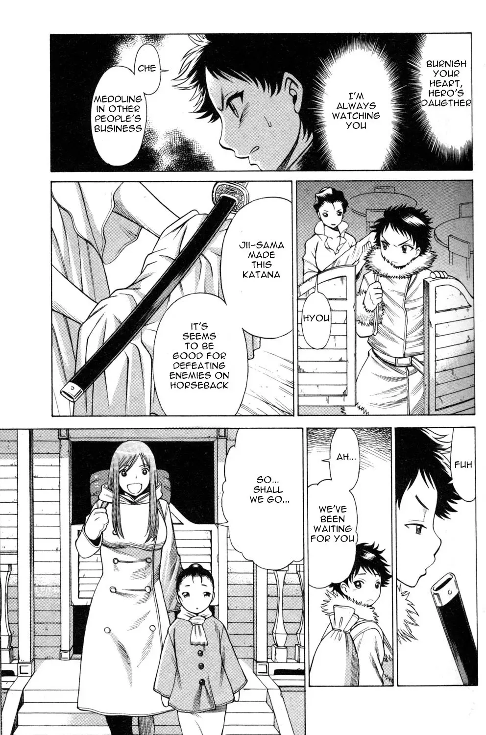 Tale of the Hakodate Youjin Outlaws - Himegami Chapter 5 page 37 - 