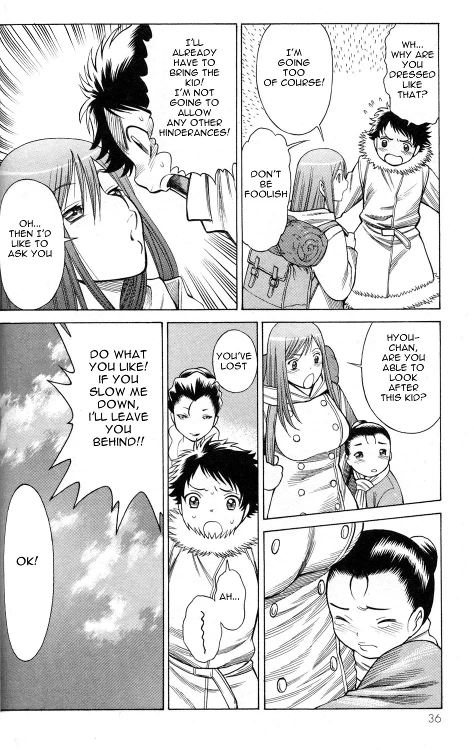 Tale of the Hakodate Youjin Outlaws - Himegami Chapter 5 page 38 - 