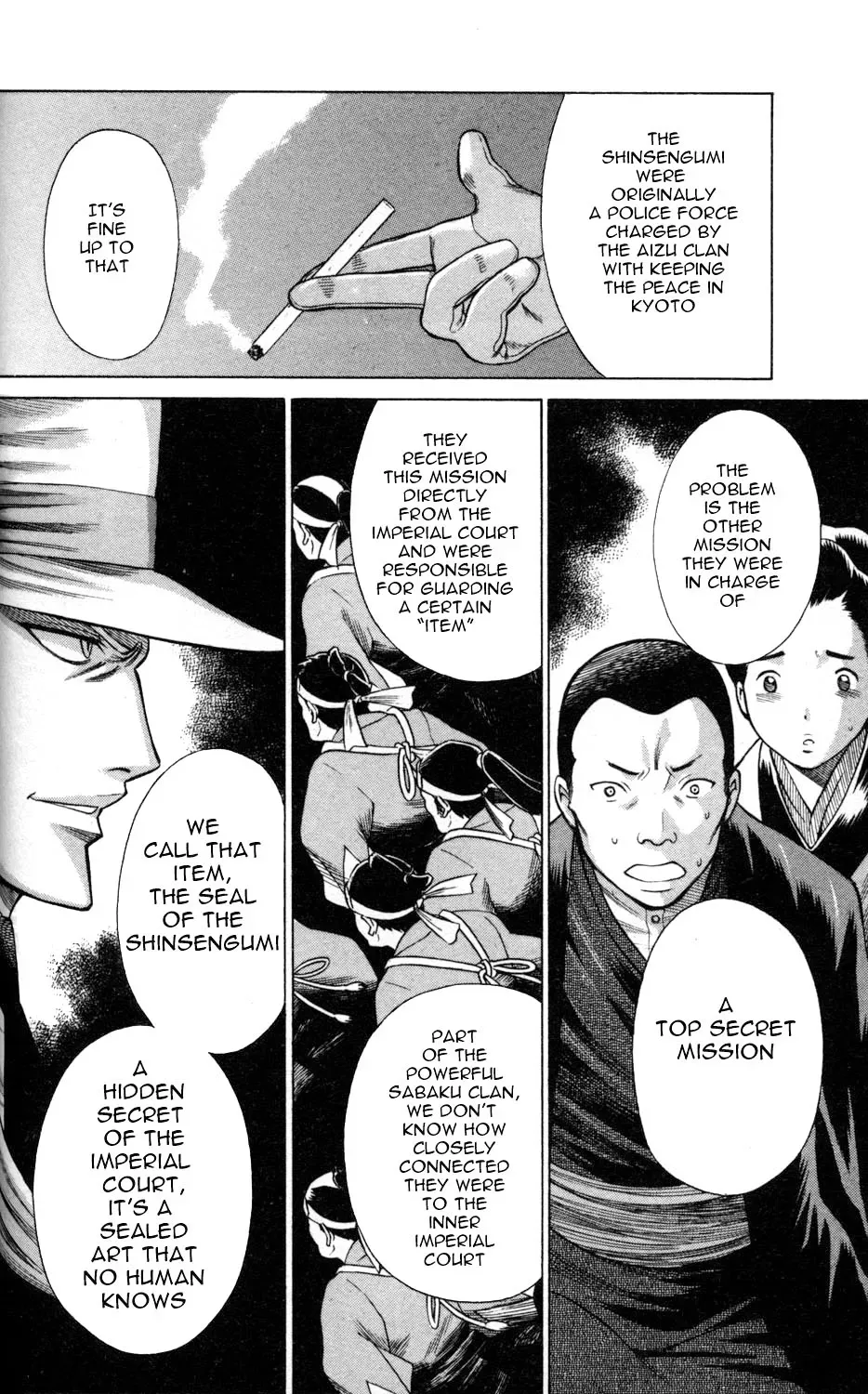 Tale of the Hakodate Youjin Outlaws - Himegami Chapter 5 page 40 - 