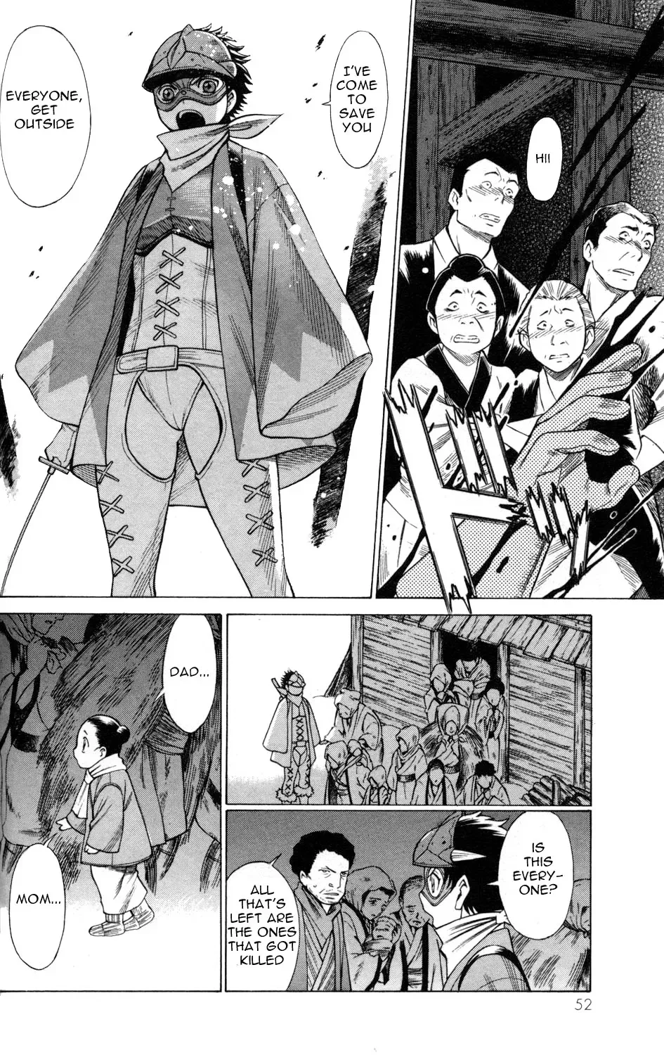 Tale of the Hakodate Youjin Outlaws - Himegami Chapter 6 page 4 - 