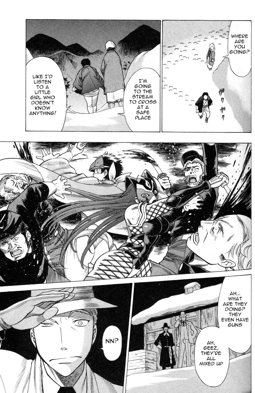 Tale of the Hakodate Youjin Outlaws - Himegami Chapter 6 page 31 - 