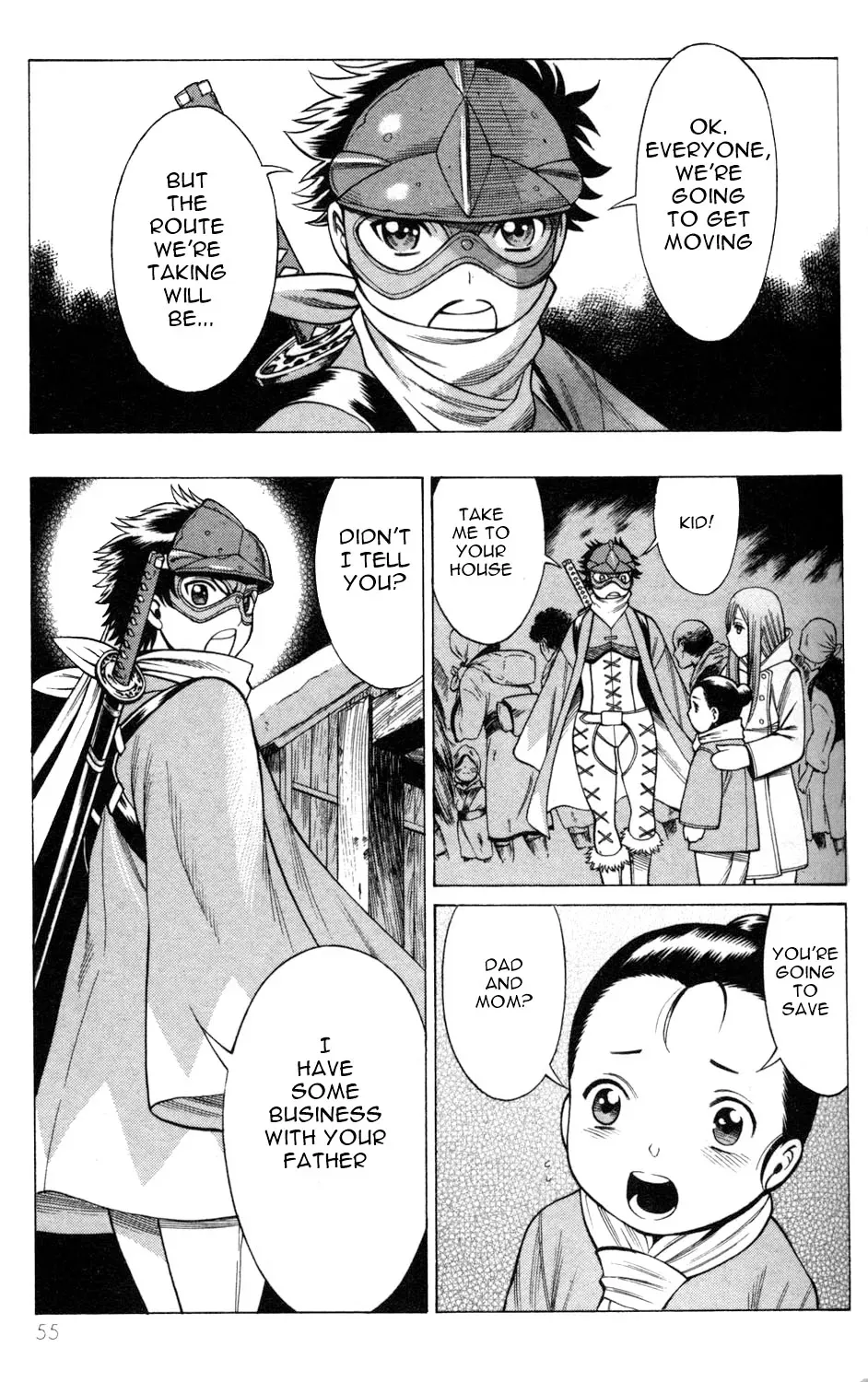 Tale of the Hakodate Youjin Outlaws - Himegami Chapter 6 page 7 - 
