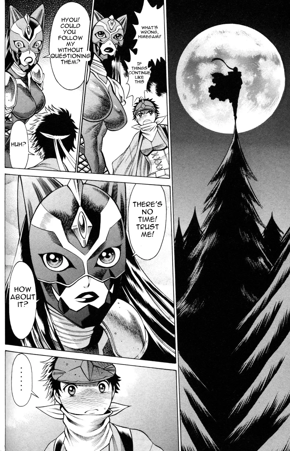 Tale of the Hakodate Youjin Outlaws - Himegami Chapter 7 page 22 - 