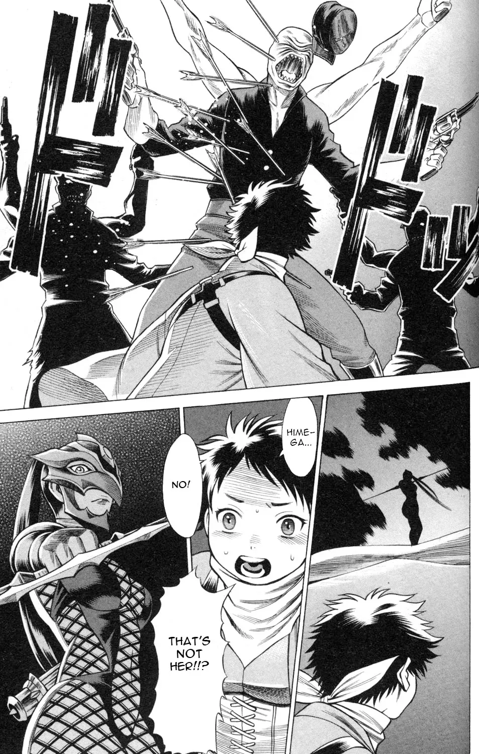 Tale of the Hakodate Youjin Outlaws - Himegami Chapter 7 page 41 - 