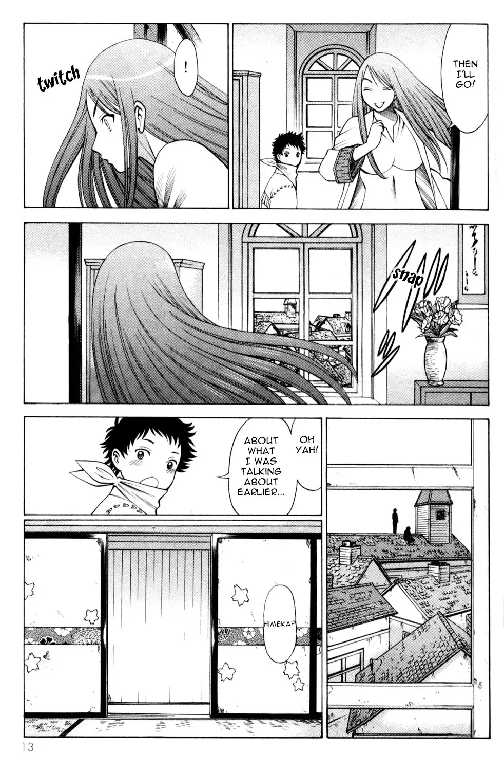Tale of the Hakodate Youjin Outlaws - Himegami Chapter 9 page 15 - 