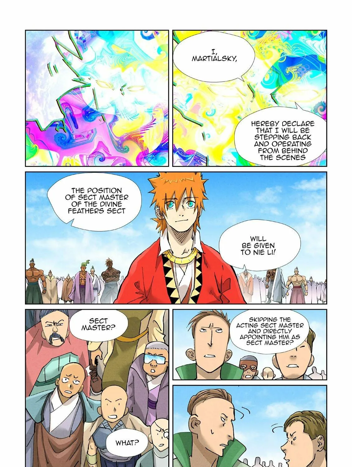 Tales of Demons and Gods (Colored) Chapter 428.5 page 17 - 