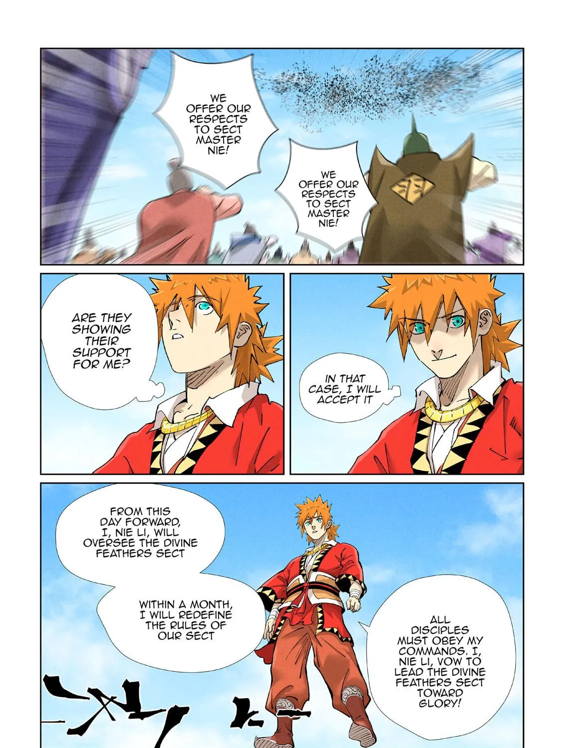 Tales of Demons and Gods (Colored) Chapter 428.5 page 19 - 