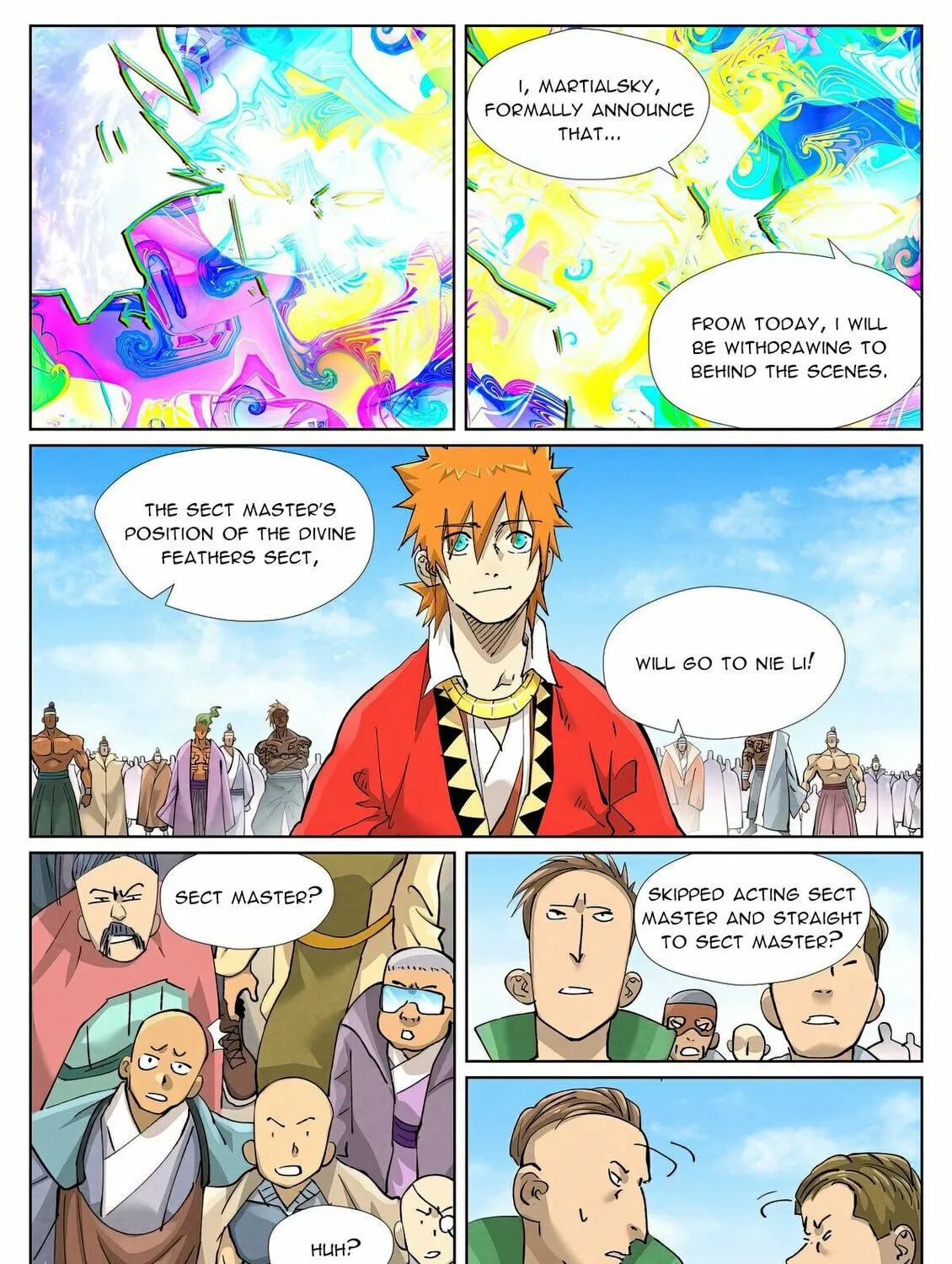 Tales of Demons and Gods (Colored) Chapter 428.6 page 15 - 